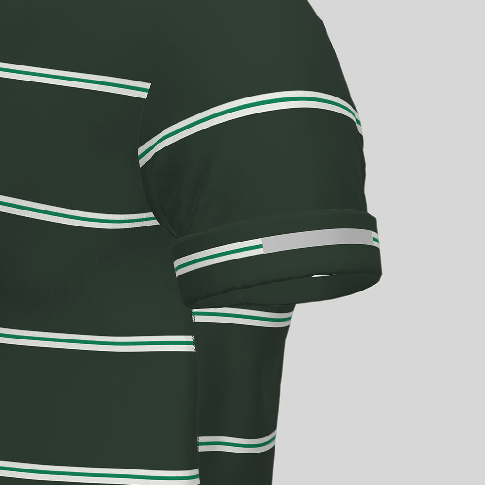 Ciele NSBTShirt - Millenium Stripe Emerald