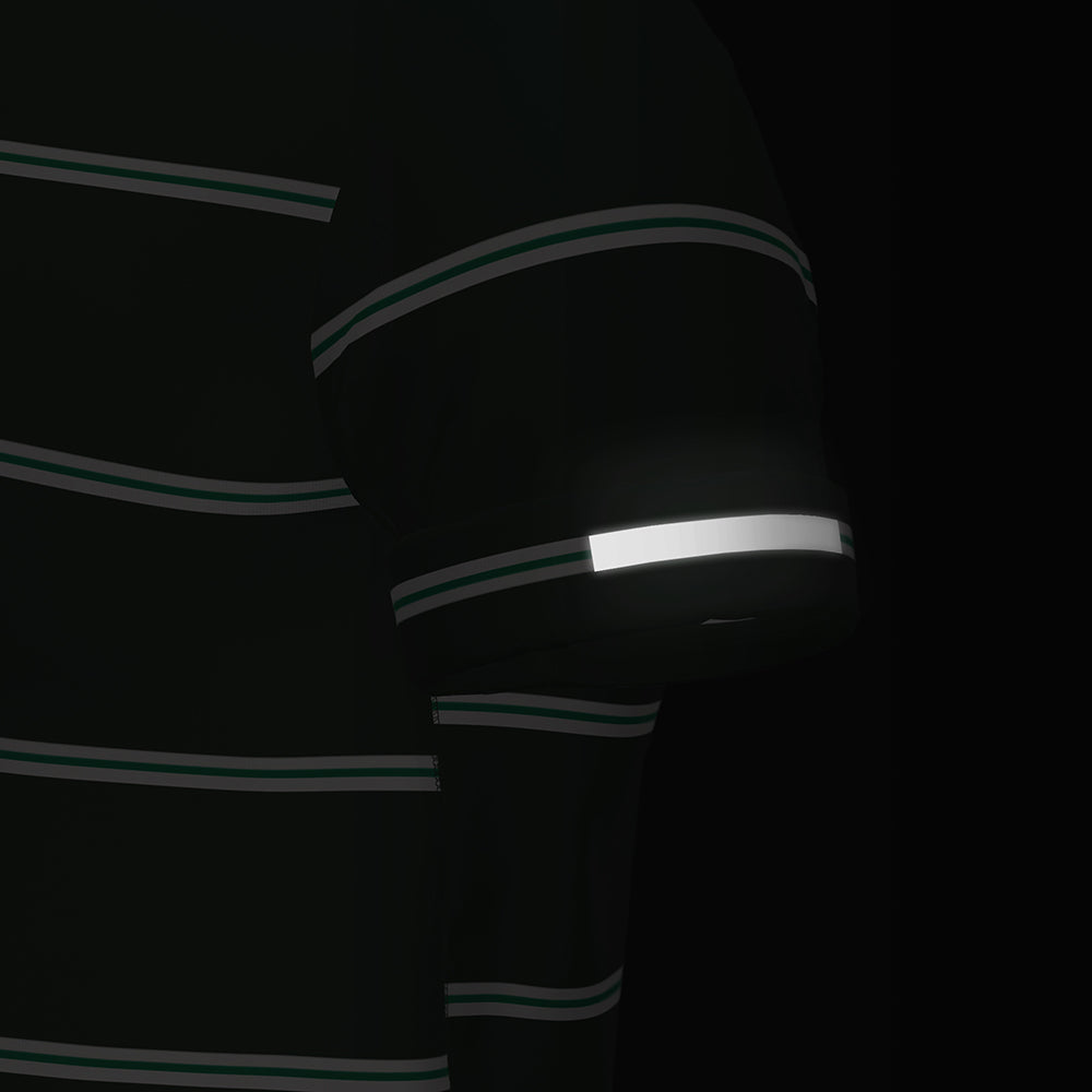 Ciele NSBTShirt - Millenium Stripe Emerald