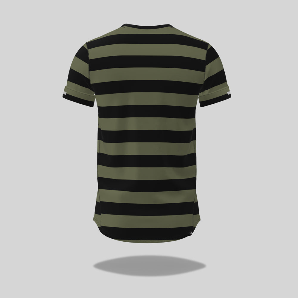 Ciele NSBTShirt - Stripe Olivebars