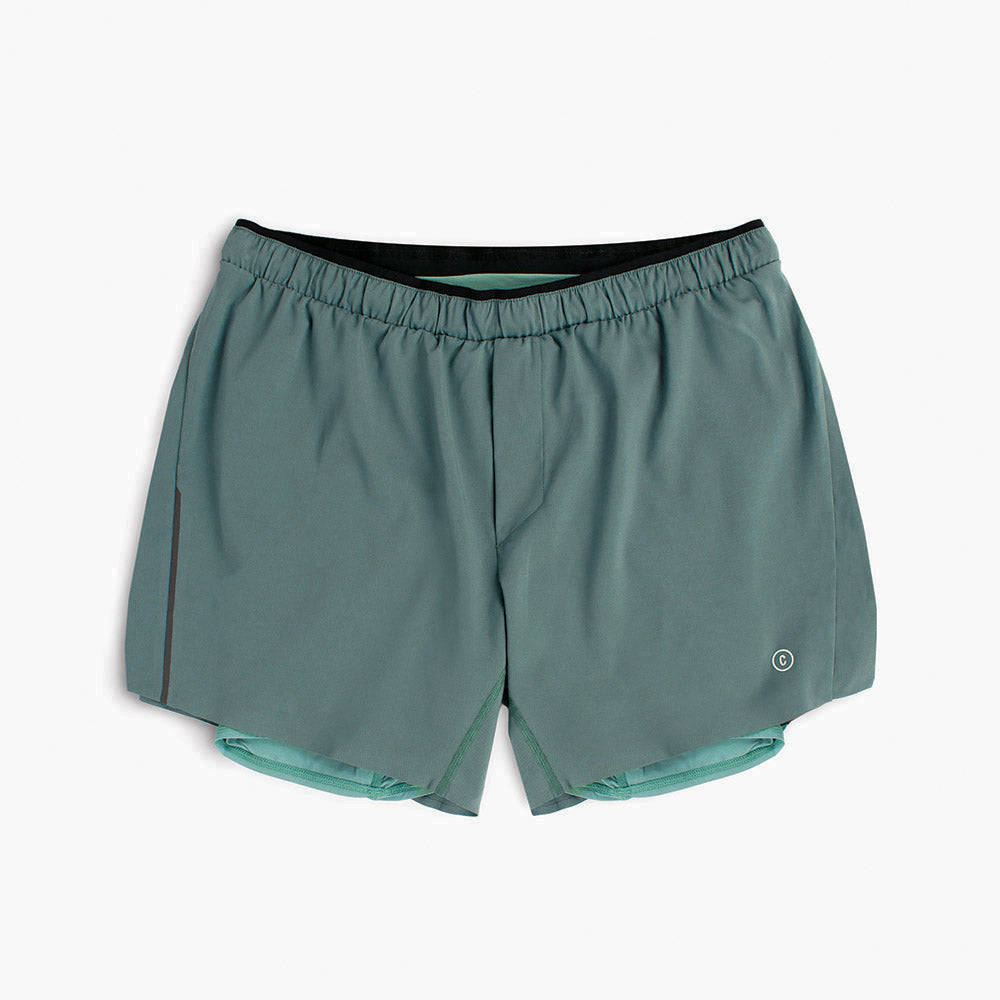 Ciele M DLYShort 5" Long Brief Silver Pine