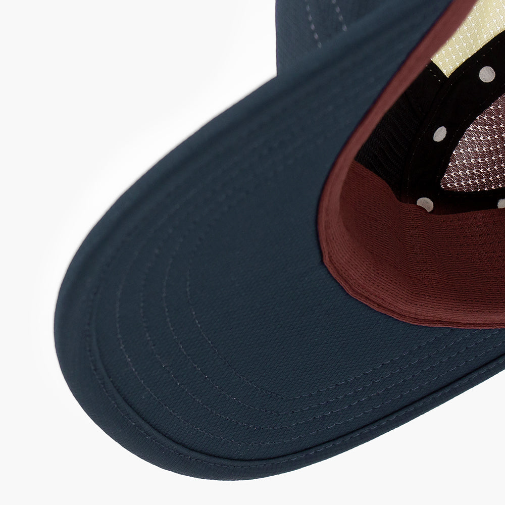Ciele GOCap Field Iconic Bar Deep Space/Dark Wine Red