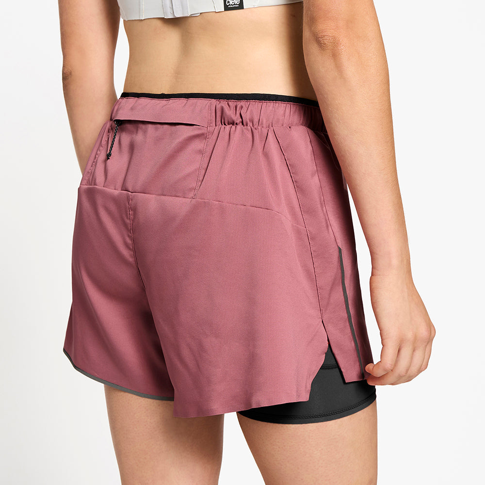 Ciele W DLYShort 4" Long Brief Deco Rose
