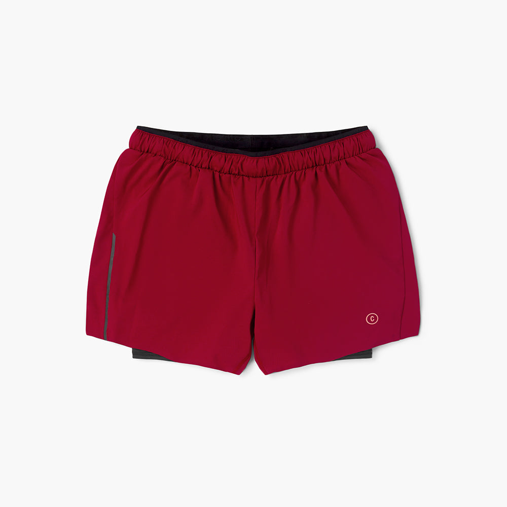 Ciele W DLYShort 4" Long Brief Merlot