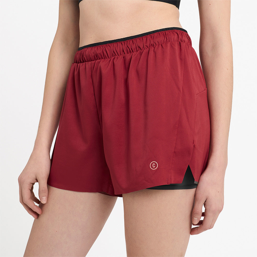 Ciele W DLYShort 4" Long Brief Merlot