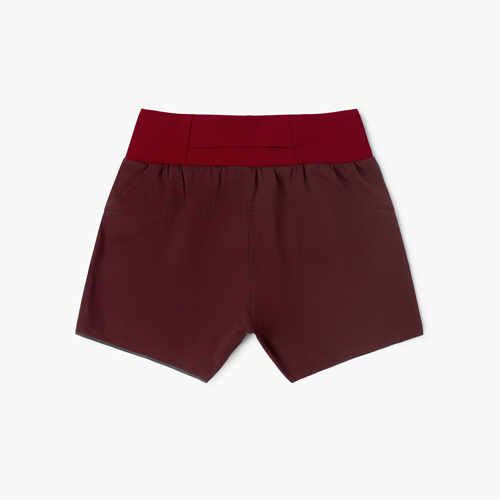 Ciele W TRNShort 4" brief Dark Wine Red