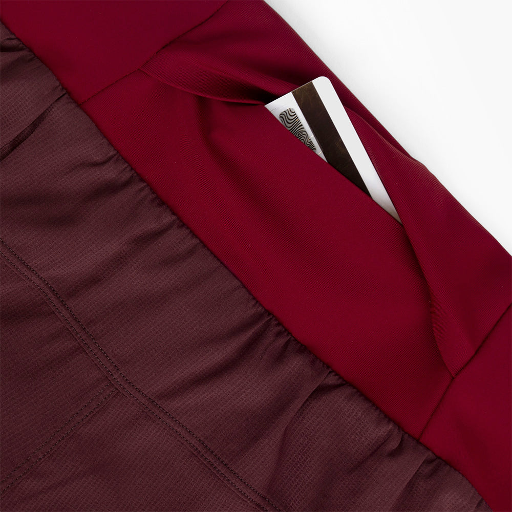 Ciele W TRNShort 4" brief Dark Wine Red