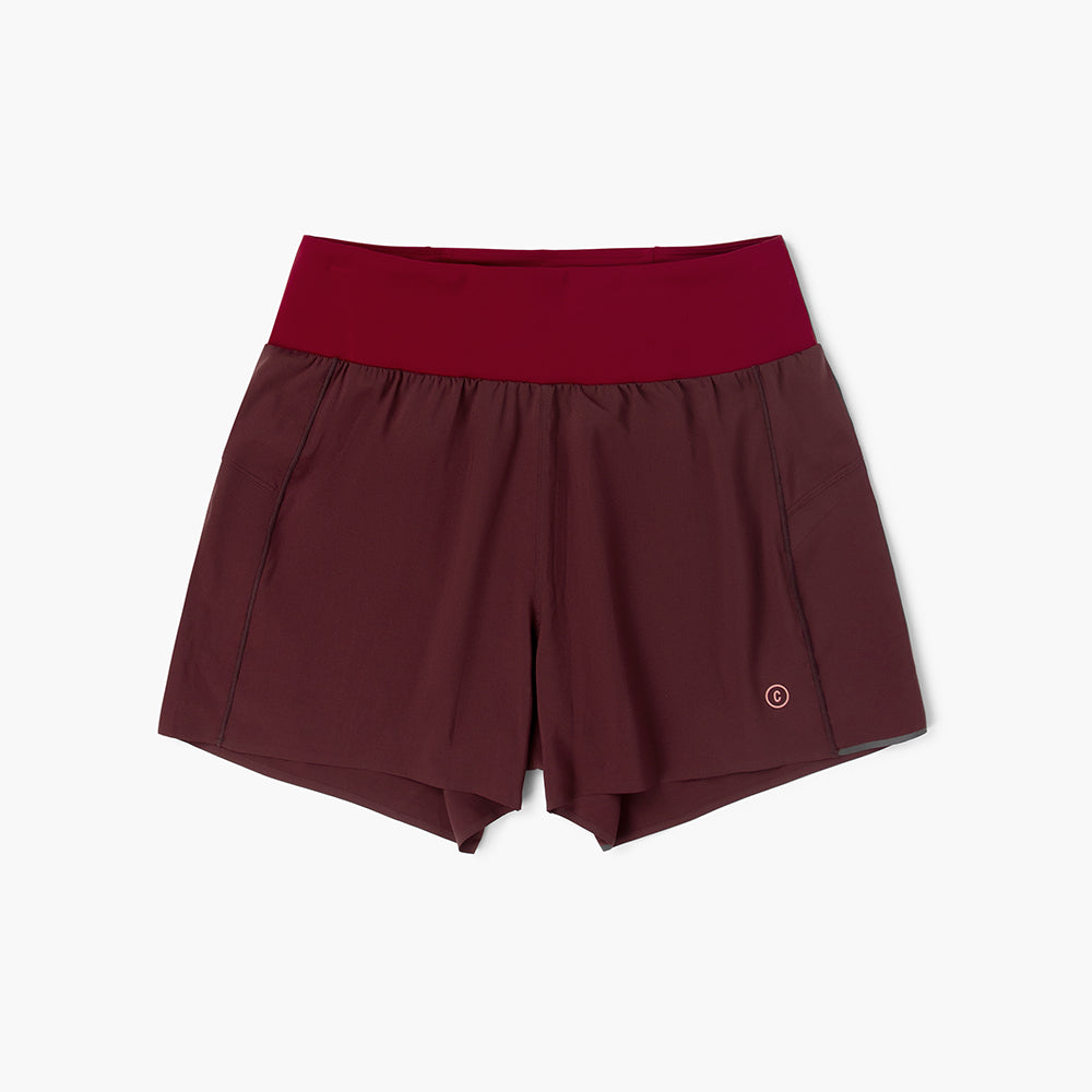 Ciele W TRNShort 4" brief Dark Wine Red
