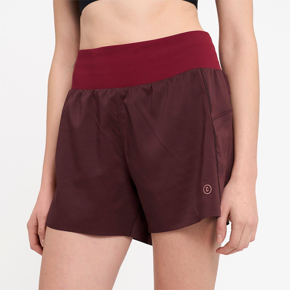 Ciele W TRNShort 4" brief Dark Wine Red
