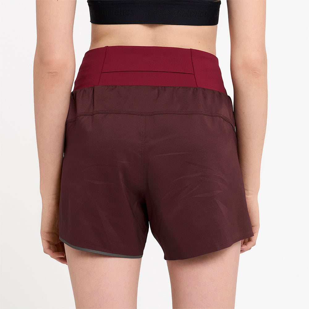 Ciele W TRNShort 4" brief Dark Wine Red