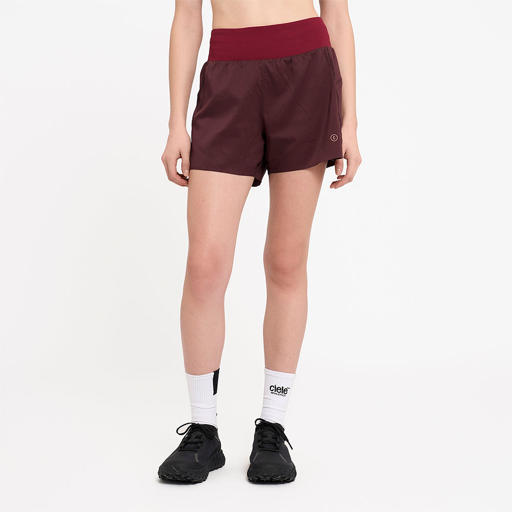 Ciele W TRNShort 4" brief Dark Wine Red
