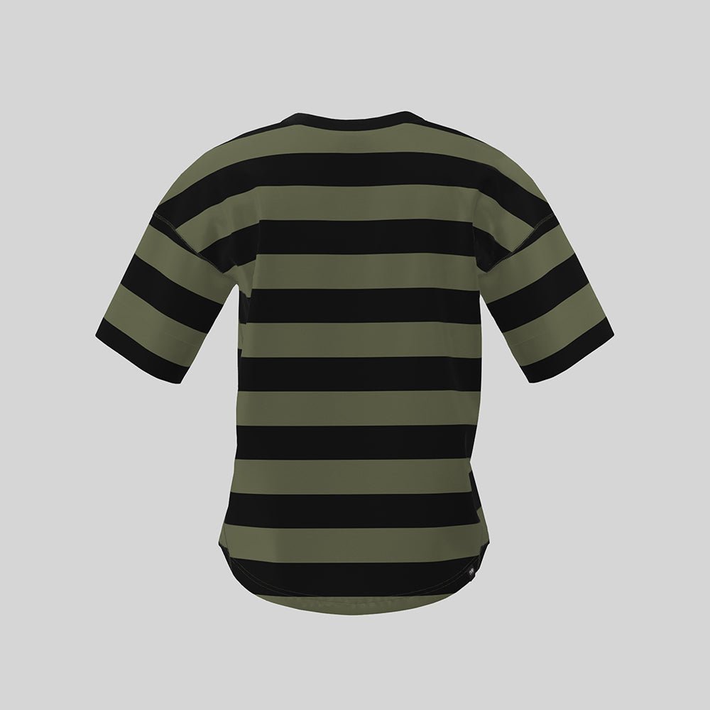Ciele W WNSBTShirt - Stripe Olivebars - Macs Outdoor Co