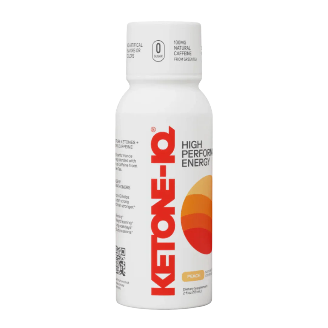 Ketone-IQ, Energy Peach Multi Serving, 6 Bottles 59ml