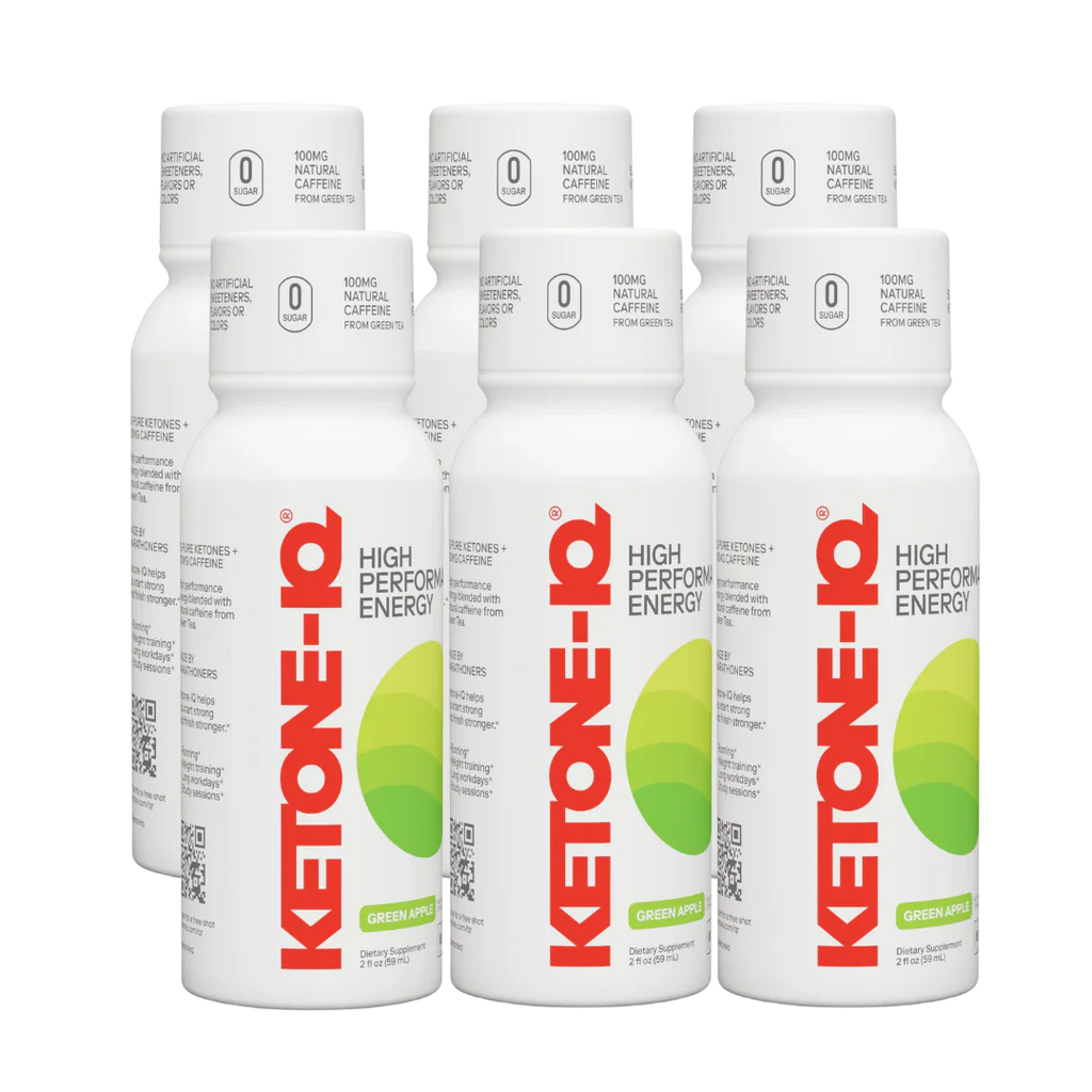 Ketone-IQ, Energy Apple Multi Serving, 6 Bottles 59ml